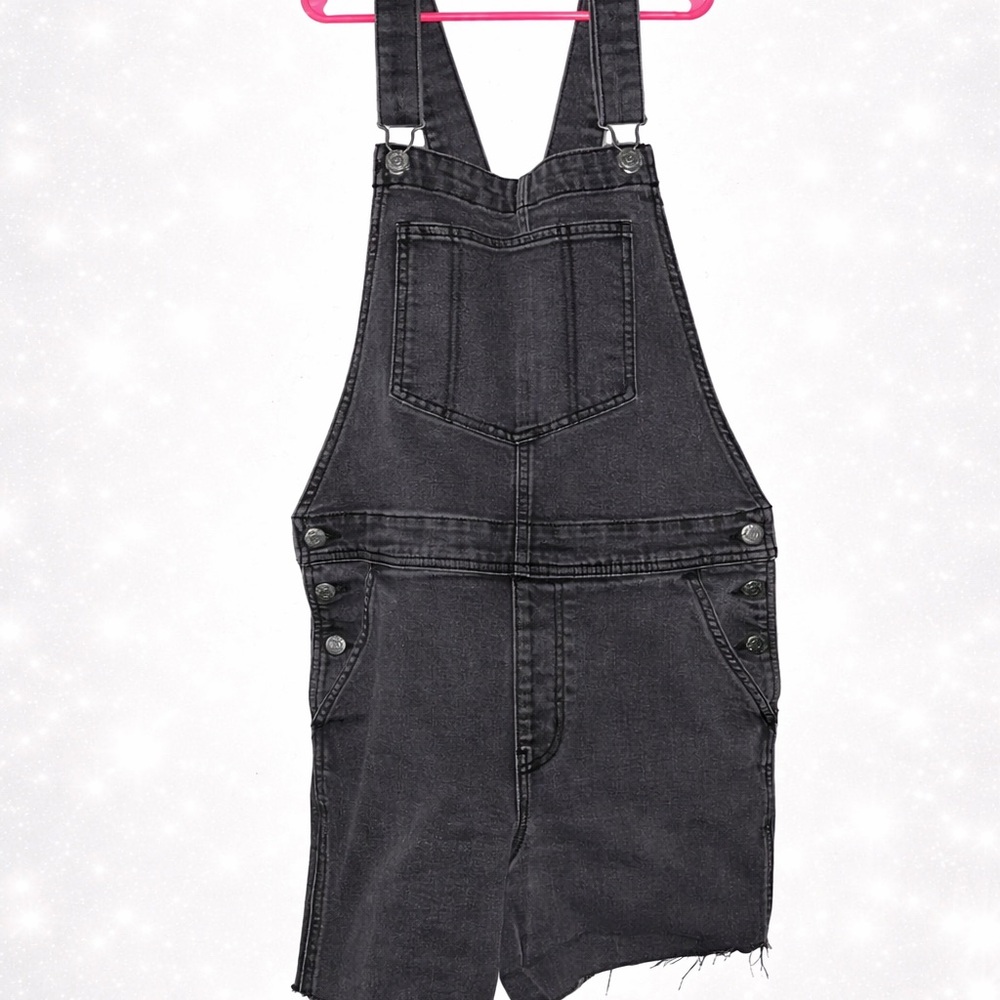 Old Navy Black Denim Romper